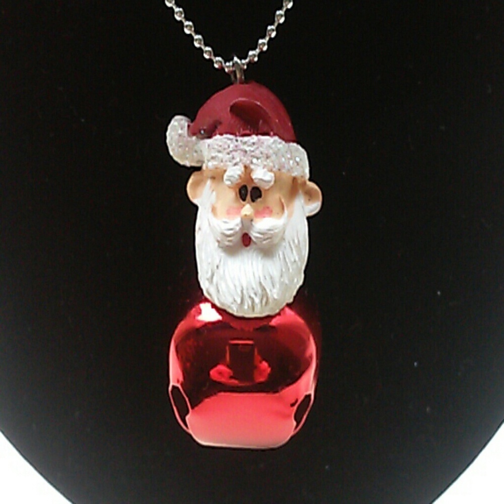NWT! Rudolph the Reindeer "Santa" necklace - Picture 1 of 7